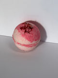 Coconut rose + sandalwood bath bombs